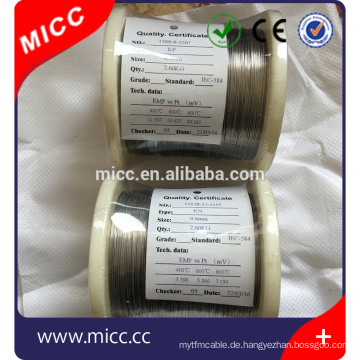 MICC kn kp Thermoelement blanke Drähte